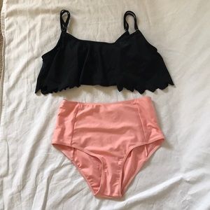 Cupshe High Waist 2 Piece